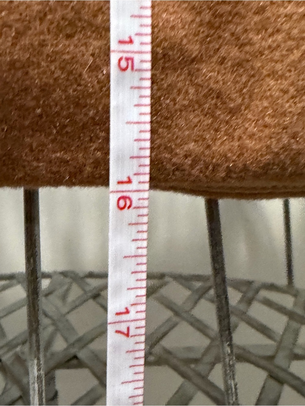 J. Crew Tan/ Camel Ruffle Mini Skirt - Picture 4 of 5
